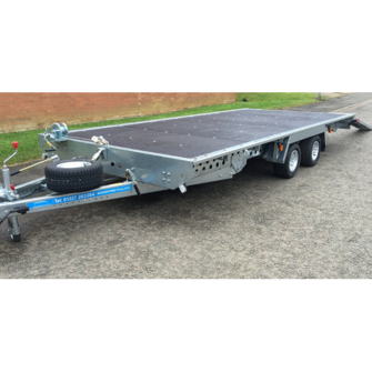 Woodford Platformtrailer FBT-130 - 2.600 kg - 2 aksler